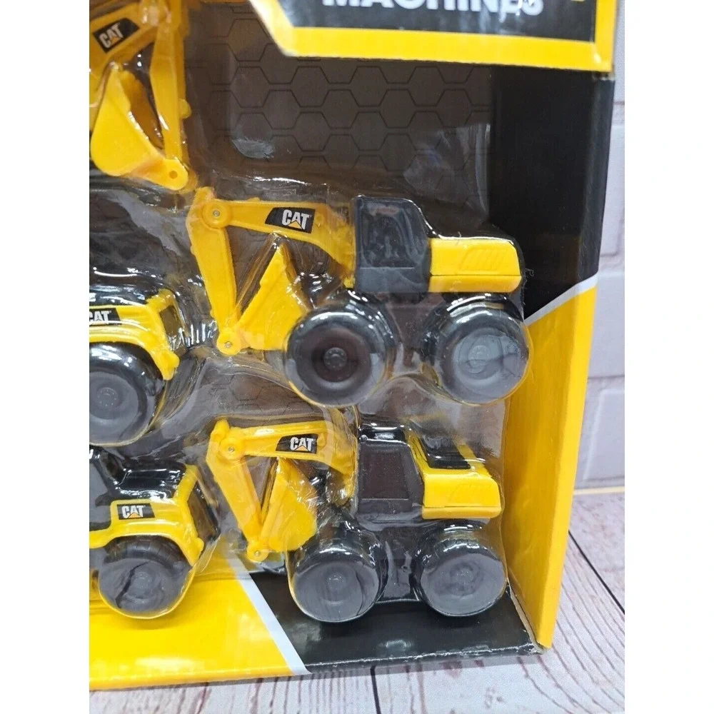 Cat Little Machines Construction Vehicle Toy Set For Kids Ages 3+